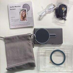 Selfie Monitor Screen with Accessories